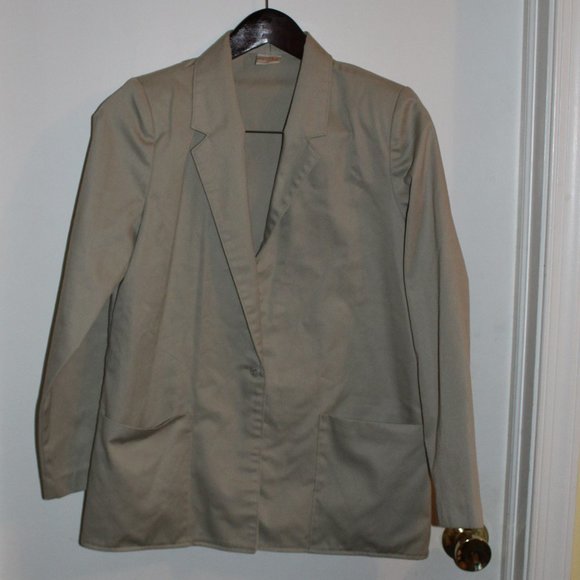 White Stag Jackets & Blazers - Women's White Stag Pewter Blazer